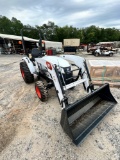 UNUSED BOBCAT CT2035 4WD UTILITY TRACTOR W/FL8 FRONT END LOADER