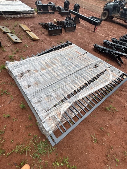 FUTURE 14FT WROUGHT IRON BI-PARTING DRIVEWAY GATE