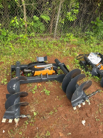 WOLVERINE SKID STEER AUGER ATTACHMENT