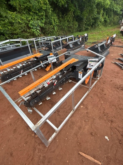WOLVERINE SKID STEER TRENCHER ATTACHMENT