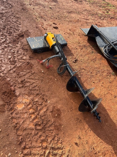 FUTURE MINI SKID STEER AUGER ATTACHMENT