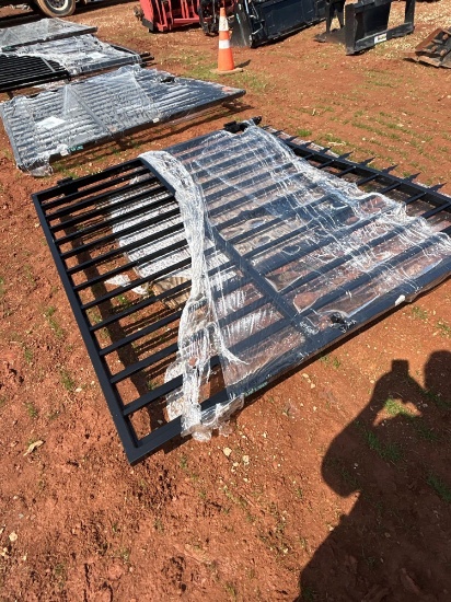 FUTURE 14FT BI PARTING WROUGHT IRON DRIVEWAY GATE