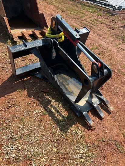 SKID STEER STUMP GRAPPLE BUCKET