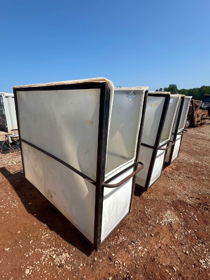 QTY(3) PORTABLE WAREHOUSE STORAGE BINS