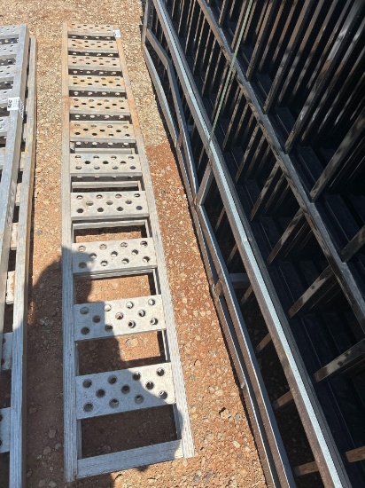 (2) 7FT ALUMINUM RAMPS