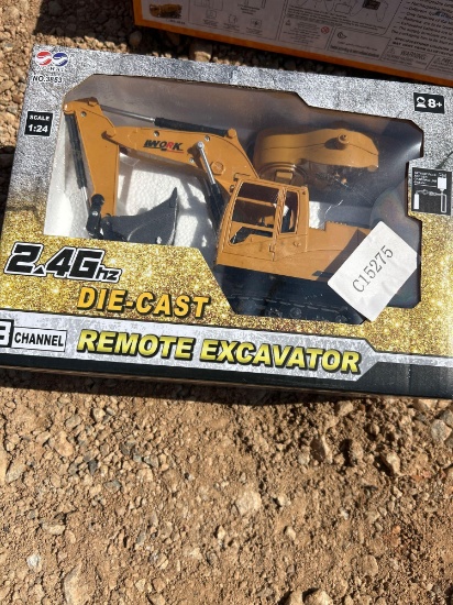 DIE CAST REMOTE CONTROL EXCAVATOR