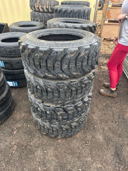 NEW 10--16.5 SKID STEER TIRES
