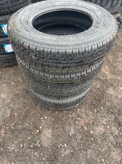 NEW ST205/75R15 RADIAL TIRES