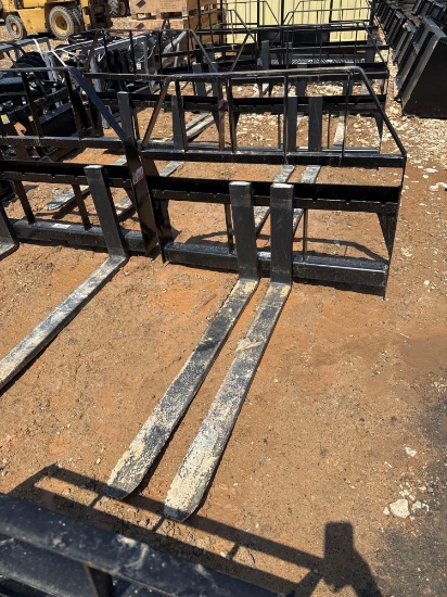 NEW KIVEL 48" 3500 LB PALLET FORK ATTACHMENT