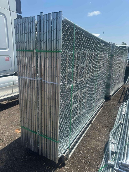 10FT X 6FT CHAIN LINK FENCE 20 SECTIONS