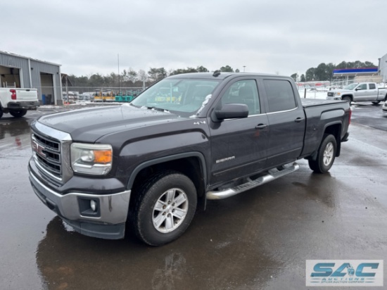 2014 GMC SIERRA SLE 4X4 CREW CAB PICKUP TRUCK