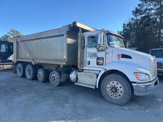 2015 KENWORTH T370 QUAD/A DUMP TRUCK