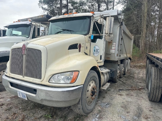 2015 KENWORTH T370 QUAD/A DUMP TRUCK
