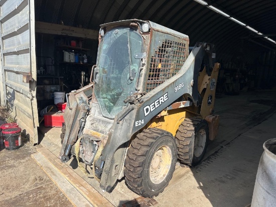 2017 JOHN DEERE 318 G SKID STEER LOADER