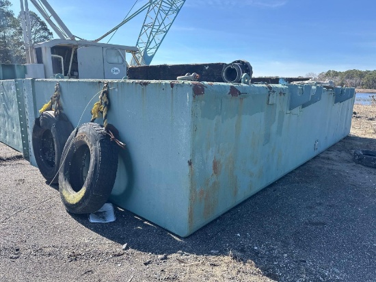 12FT X 27FT SECTIONAL BARGE