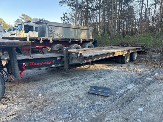 2016 RAMPANT PTD20 T/A EQUIPMENT TRAILER