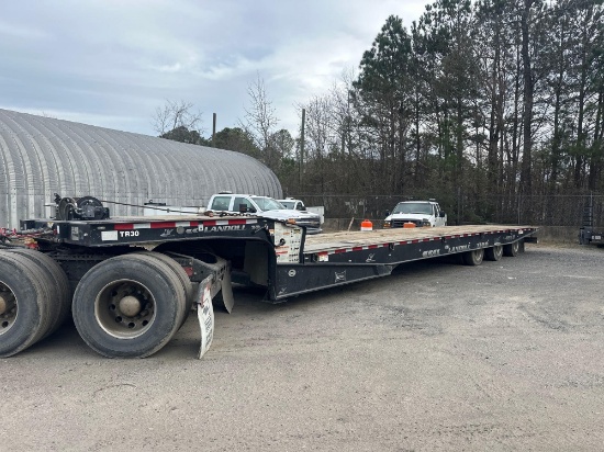 2023 LANDOLL 455B TRI/A 132,800LB GVWR SLIDING AXLE TRAILER