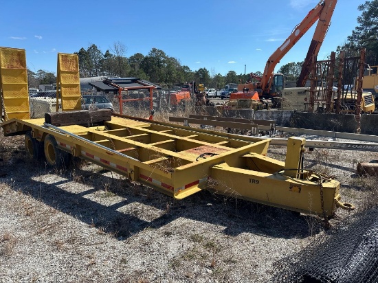 REID DL20 T/A EQUIPMENT TRAILER