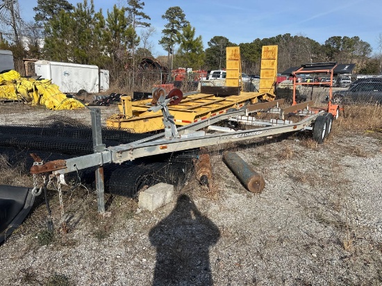 EZ LOADER T/A 25FT LONG ALUMINUM BOAT TRAILER