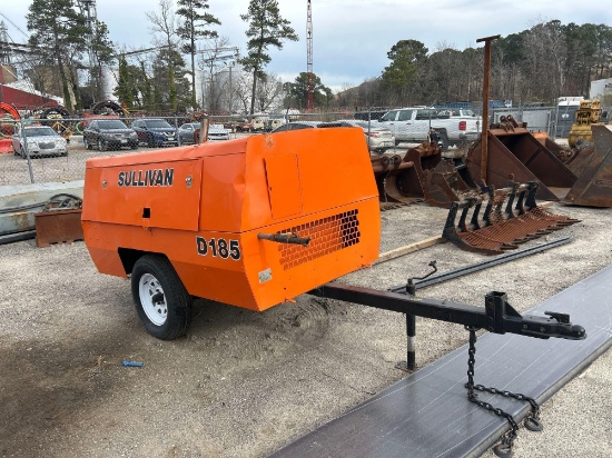 SULLIVAN D185 S/A PORTABLE AIR COMPRESSOR