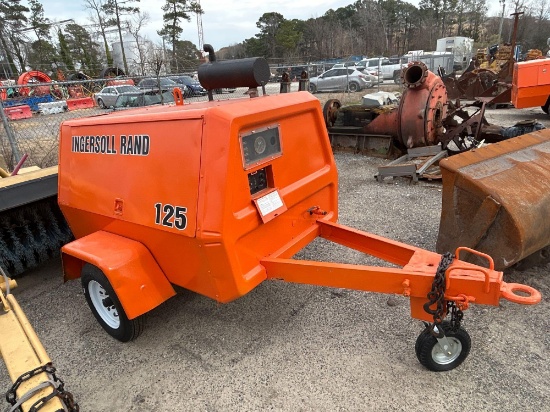 INGERSOLL RAND 125 S/A PORTABLE AIR COMPRESSOR