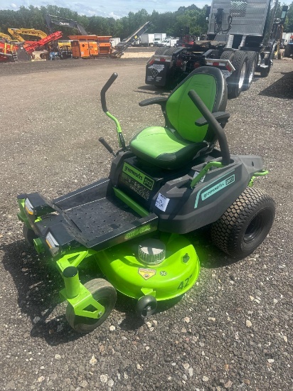Greenworks Pro Crz 428 Electric Zero Turn Mower