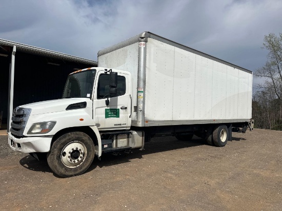 2019 Hino 268 S/A Smyrna 26ft S/A Box Truck