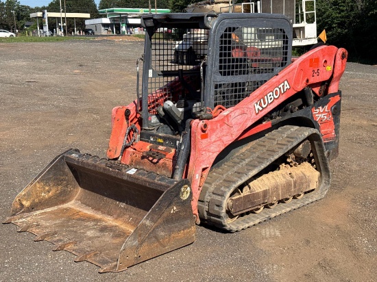 2015 Kubota Svl75-2 Crawler Skid Steer