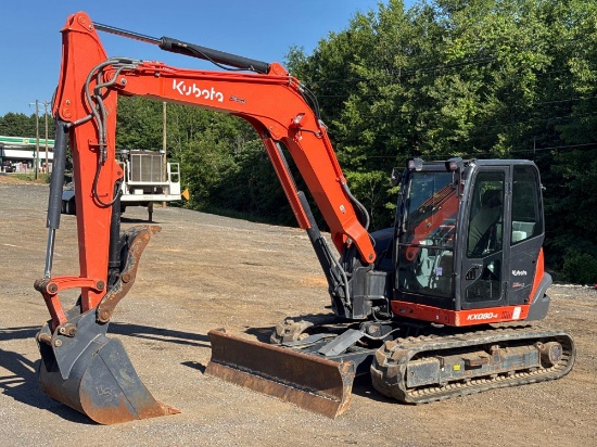 2022 Kubota Kxo80-4s2 Hydraulic Excavator