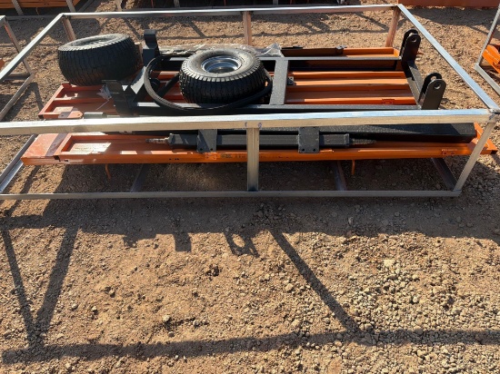 UNUSED WOLVERINE HYDRAULIC TRAILER