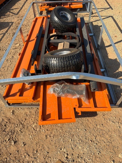 UNUSED WOLVERINE HYDRAULIC TRAILER