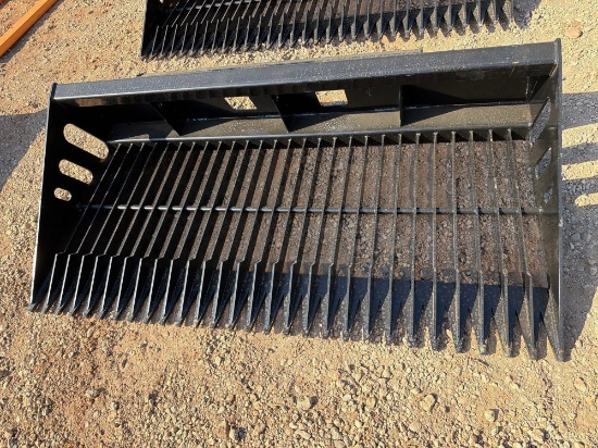 UNUSED WOLVERINE 78" SKID STEER SIEVE SHOVEL
