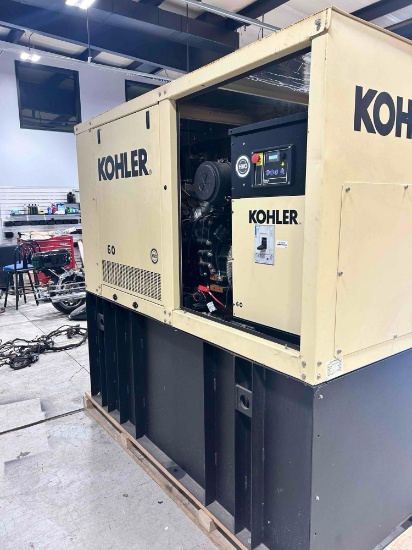 KOHLER 60REOZK STANDBY SKID MOUNTED GENERATOR