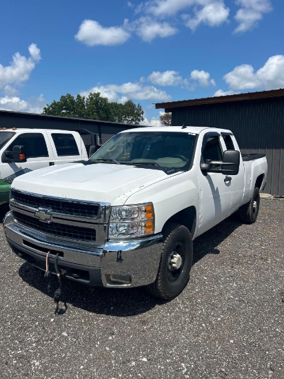 2007 CHEVROLET SILVERADO 2500 S/A 4x4 EXTENDED CAB PICK UP TRUCK