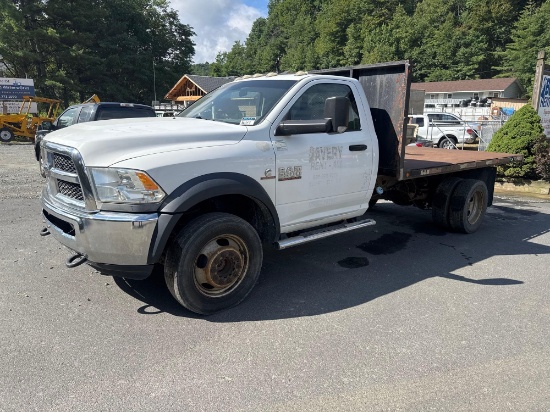 2014 Ram 5500 Single Cab 4x4 Flatbed Truck