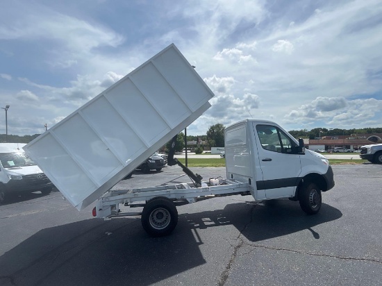 2023 MERCEDES 3500 AWD SPRINTER S/A DUMP TRUCK