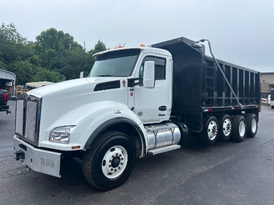 2024 KENWORTH T880 QUAD/A DUMP TRUCK
