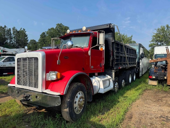 2017 PETERBILT 367 QUAD/A DUMP TRUCK