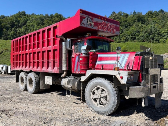 2004 MACK RD800 T/A OFF ROAD HAUL TRUCK