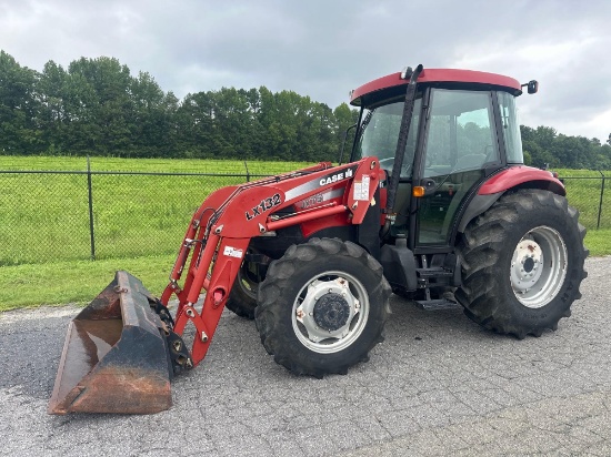 Case Jx74 Mfwd Tractor With Case Lx132 Loader