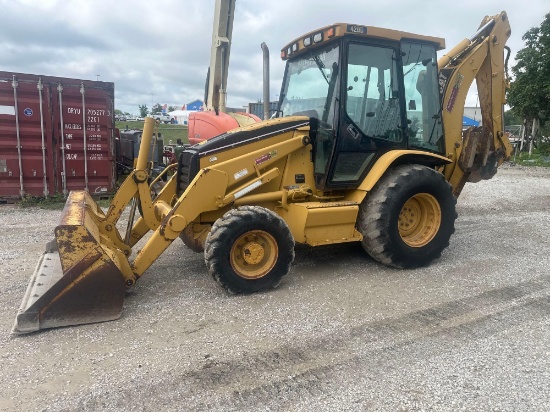2002 Caterpillar 420d 4x4 Loader Backhoe