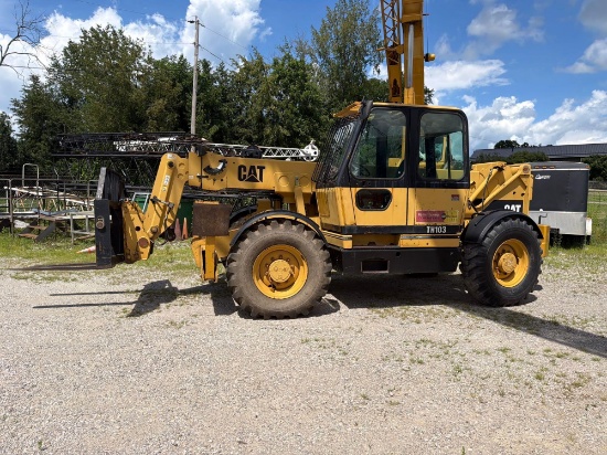 1998 Caterpillar Th103 4x4 10,000lb Telehandler