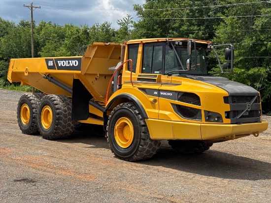 2017 VOLVO A30G 6X6 ARTICULATED DUMP TRUCK