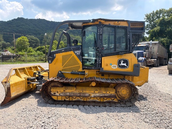 2024 JOHN DEERE 650 P-TIER LGP CRAWLER DOZER WITH FORESTRY PACKAGE - LOW LOW HOURS
