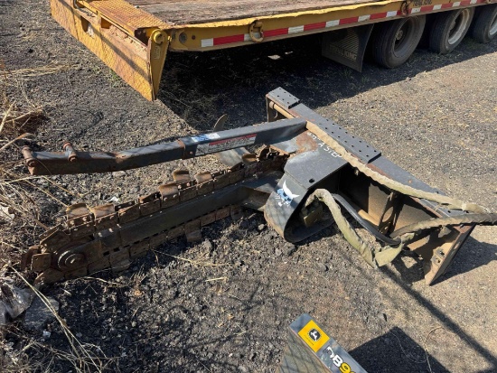 Bobcat Lt313 Skid Steer Trencher Attachment