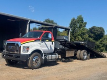 2022 FORD F-750 S/A ROLLBACK TRUCK