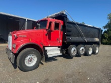 2004 KENWORTH W900 QUAD/A DUMP TRUCK
