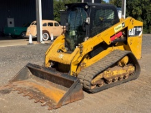 2014 CATERPILLAR 279D TWO SPEED CRAWLER SKID STEER