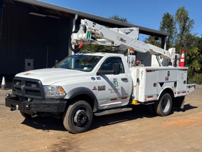 2015 DODGE RAM 5500 HEAVY DUTY 4x4 ALTEC BUCKET TRUCK