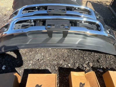 (2) Ford Chrome Front Bumper